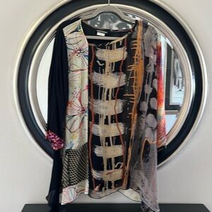 Multi color tunic top